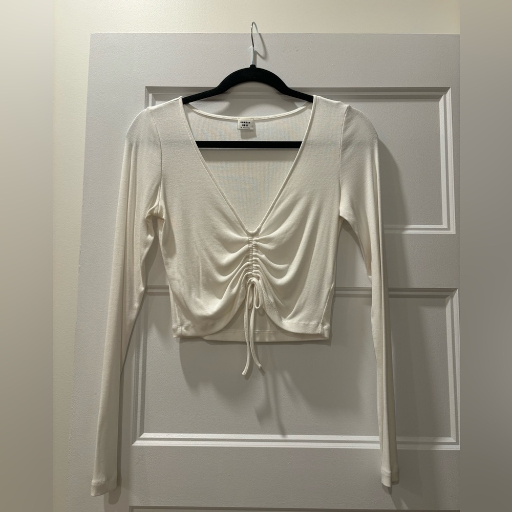 Aritzia Sunday Best crop top